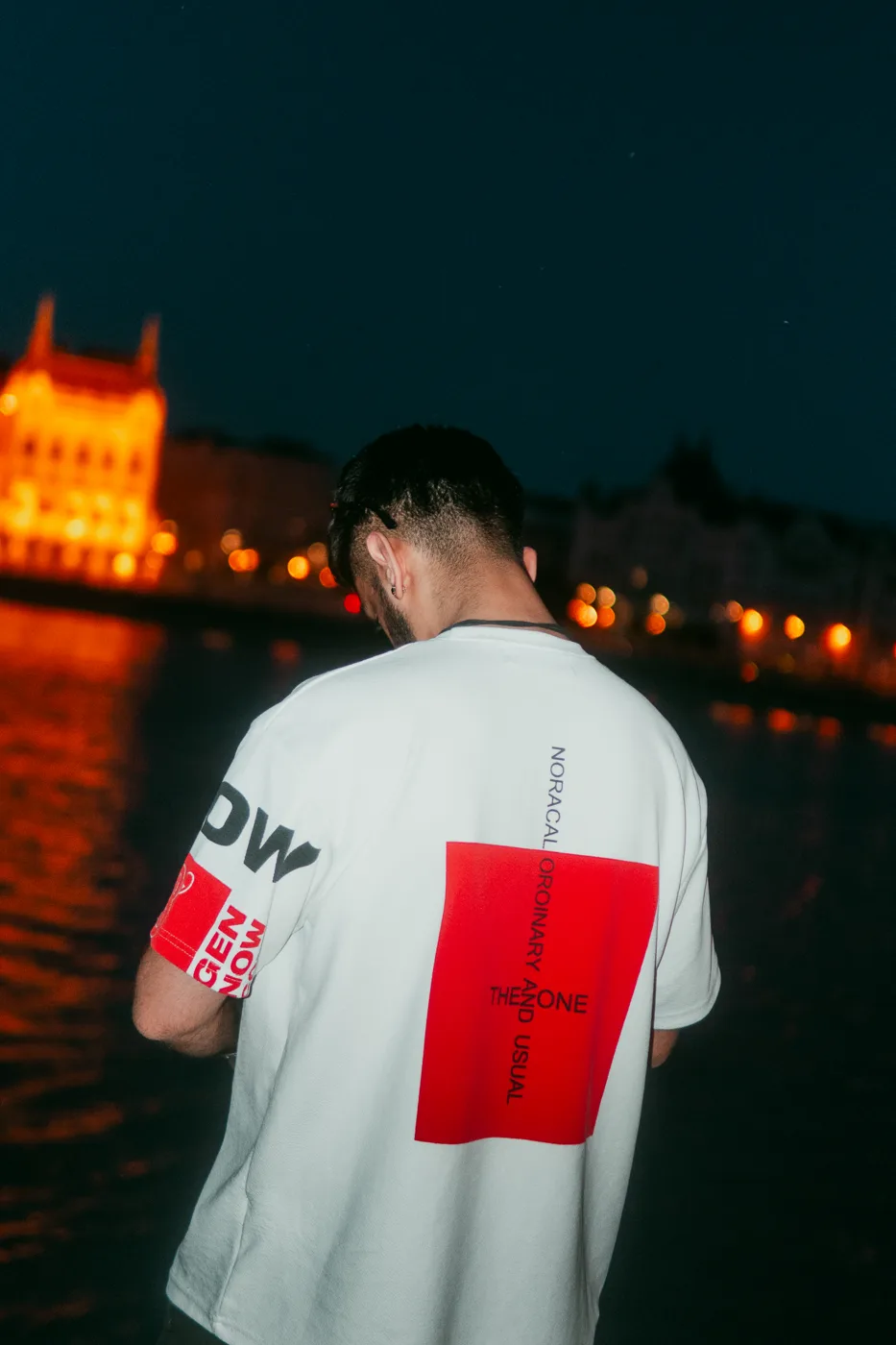 Riverside at night, Budapest